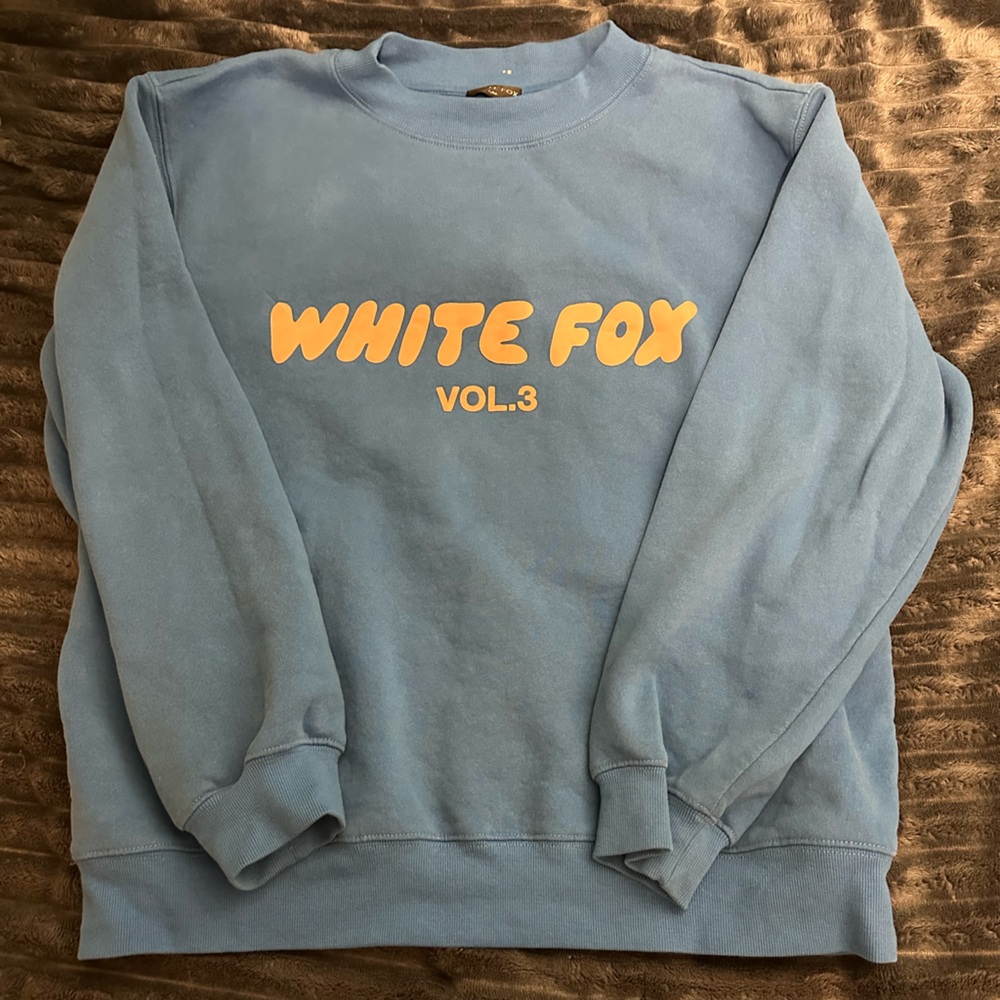 White Fox Sweater
